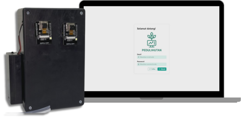 PeduliHutan – Sistem Deteksi Dini Kebakaran Hutan dengan Kamera ESP32 dan Mekanisme Respons Otomatis