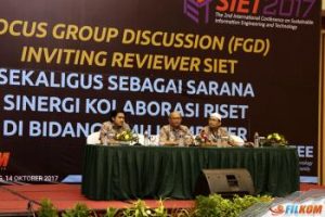 FGD Inviting Reviewer SIET 2017 dan Research Consortium FILKOM UB