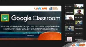 Lab. RPL UB Ajarkan Pendayagunaan Google Classroom Bagi Guru SMK
