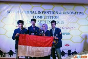 Mahasiswa Teknik Komputer FILKOM Raih Gold Medal di Ajang InIIC 2018