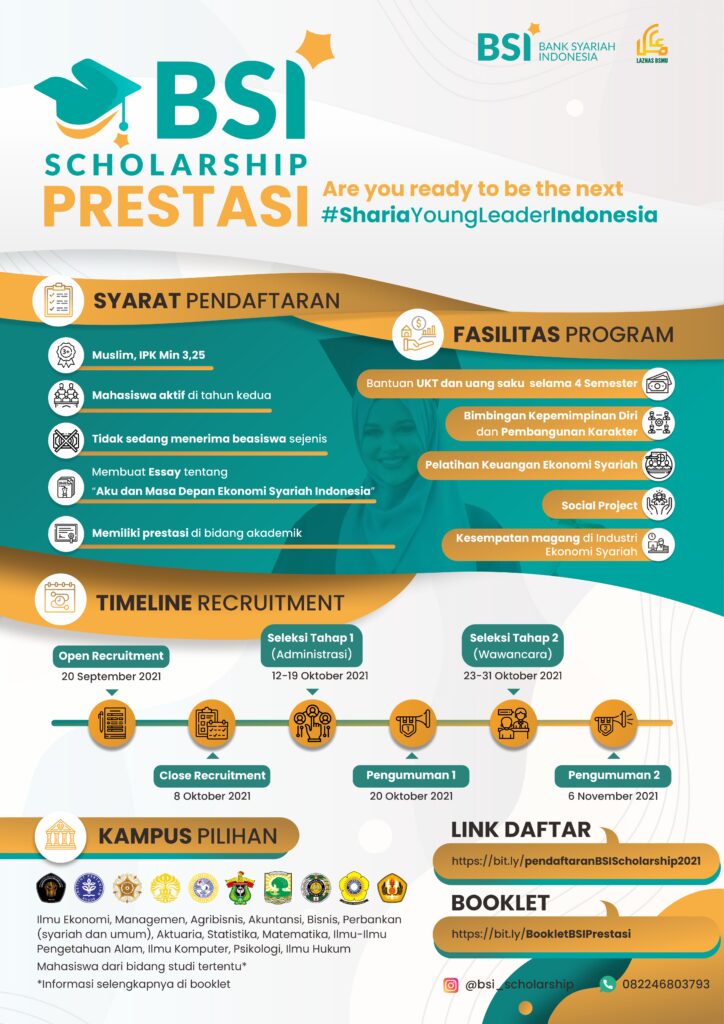 BSI Scholarship Prestasi - Fakultas Ilmu Komputer | Universitas Brawijaya