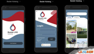 Dosen Berkarya FILKOM UB Kembangkan Aplikasi Mobile Katalog Produk Mitra Binaan PT Badak Natural Gas Liquefaction
