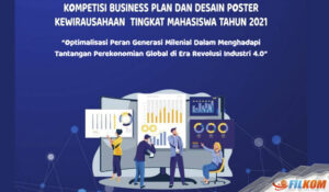 Mahasiswa FILKOM UB Bawa Pulang Juara Kompetisi Desain Poster Kewirausahaan Di Universitas Negeri Padang