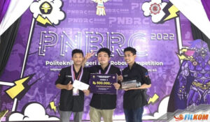 Mahasiswa FILKOM UB Bawa Pulang Juara 3 Politeknik Negeri Bali Robot Competition (PNBRC)