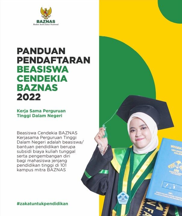 Pendaftaran Beasiswa Cendekia BAZNAS (BCB) Tahun 2022 - Fakultas Ilmu ...