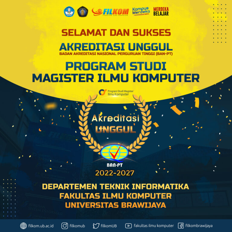 Program Studi Magister Ilmu Komputer Berhasil Peroleh “Akreditasi ...