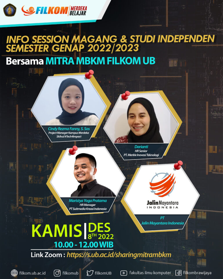 Info Session Magang & Studi Independen Semester Genap 2022/2023 ...