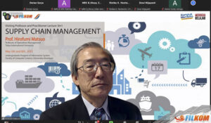 Prodi Sistem Informasi Hadirkan Profesor Hirofumi Matsuo Dalam Kuliah Tamu Supply Chain Management