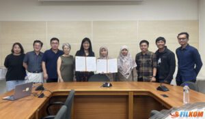 Penandatangan MoA FILKOM UB dan NTUST Taiwan