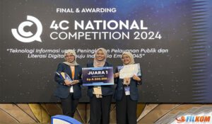 Mahasiswa FILKOM Raih Juara di 4C National Competition 2024