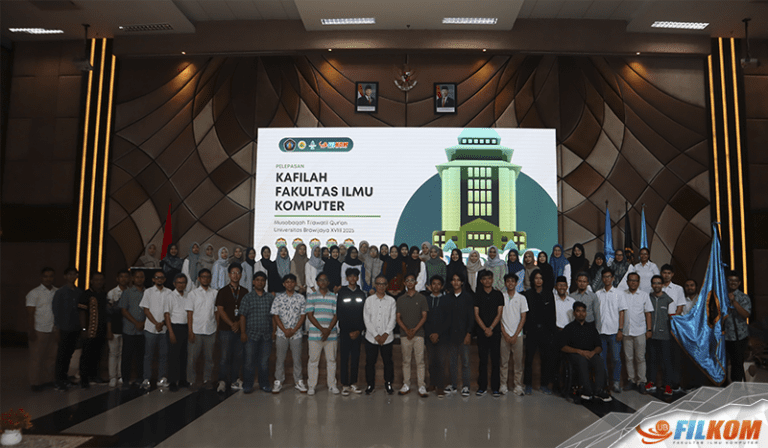 Pelepasan Kafilah FILKOM UB pada MTQ UB tahun 2025
