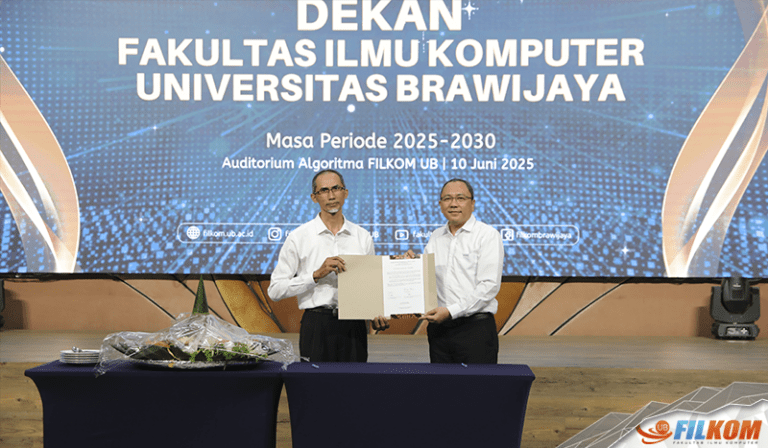 Serah Terima Jabatan Dekan FILKOM UB Periode 2025 – 2030