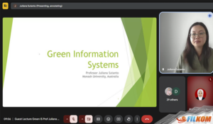 FILKOM Adakan Kuliah Tamu Green Information System