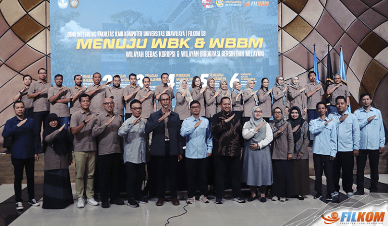 FILKOM UB Laksanakan MONEV ZI Menuju WBK dan WBBM