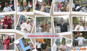 FILKOM UB Turut Serta Ramaikan Parade HUT RI Ke-80 Tahun 2025 dan Raihan Prestasi Diktendik dan GIRAFFE