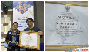 Aplikasi Batik Generatif Modern FILKOM UB Raih DEKRANASDA AWARD 2025