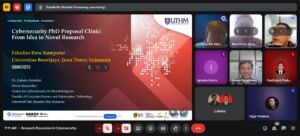 Program 3in1 Bidang Cybersecurity Menggelar Diskusi Riset Menyoroti Ancaman AI dan Kebutuhan Data Lokal