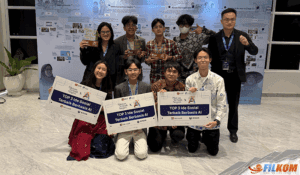 Mahasiswa FILKOM UB Raih Juara 1 Hackathon eleVAite Indonesia Hub 2025