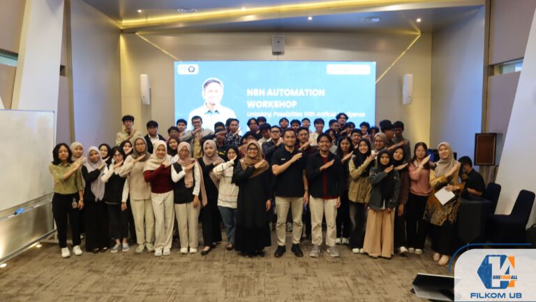 Kuliah Tamu FILKOM UB Hadirkan CTO PT DOT Indonesia Bahas Otomasi dan AI