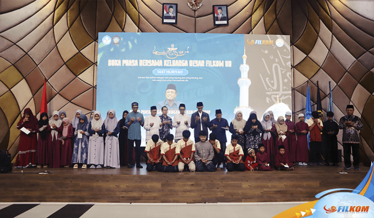 Isi 10 Hari Terakhir Ramadan dengan Kebaikan, FILKOM UB Adakan Buka Bersama dan Santunan