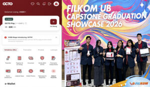 Sabet Penghargaan Best Booth, Tim Sedang Berusaha Integrasikan Kecerdasan Buatan pada Aplikasi FinTech di FILKOM UB Capstone Graduation Showcase 2026
