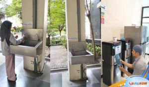 FILKOM UB Sediakan Air Layak Minum Gratis dan Galakkan Penggunaan Tumbler