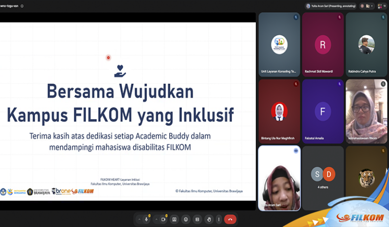 FILKOM UB Gulirkan Program Academic Buddy untuk Mendampingi Mahasiswa Disabilitas
