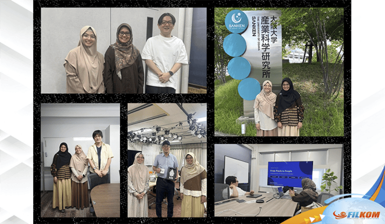 Memperkuat Kolaborasi Internasional, Dosen FILKOM UB Laksanakan Kunjungan DOKAR ke The University of Osaka